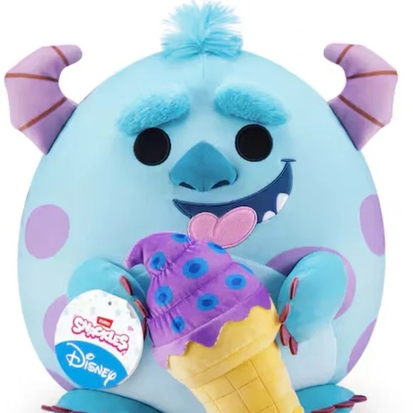 Disney® 14" Sulley with Ice Cream Plush - Picture 5 of 5